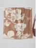 Floral Design Blanket Scarf